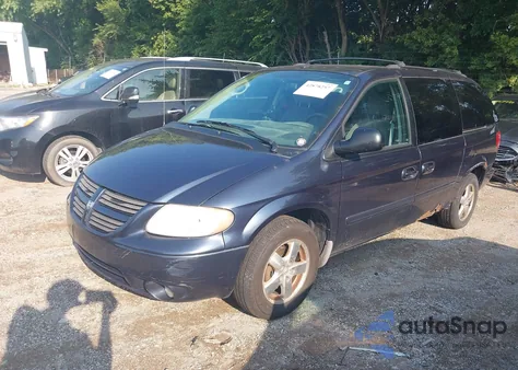 2007 Dodge Grand Caravan Sxt из США, поврежденный, VIN 2D4GP44L87R166131